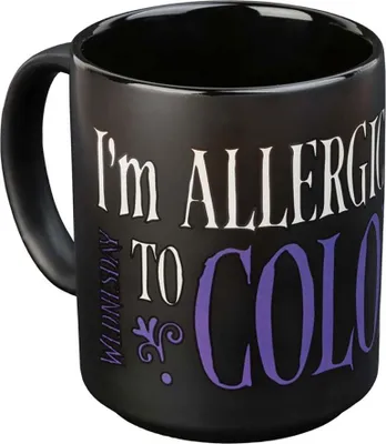 Immagine prodotto di Grupo Erik Allergic To Colourful Wednesday Mug 350ml Nero Nero Taglia Unica
