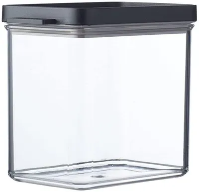 Zdjęcie produktu dla Mepal 6 Stück vorratsdose omnia rechteckig 1100 ml - black 106412040400