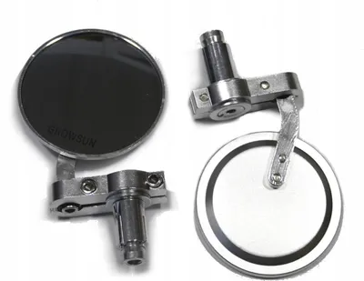 Produktbild von Spiegel UNIVERSALSPIEGEL CHROM CAFE RACER CUSTOM Bobber Chopper Motorrad