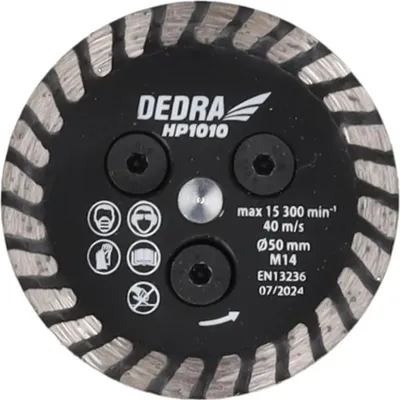 Obrázok produktu pre Diamantový Kotúč Na Podrezávanie 50 Mm M14 - Dedhp1010