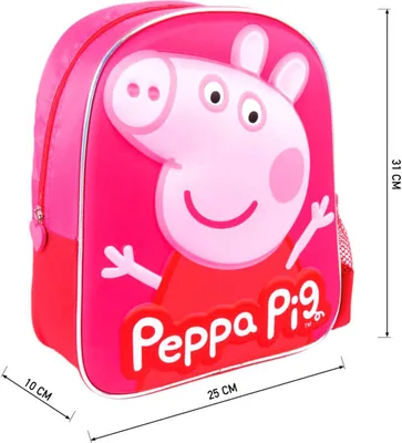 Produktbild von Cerda Peppa Pig - 3D Rucksack 31cm