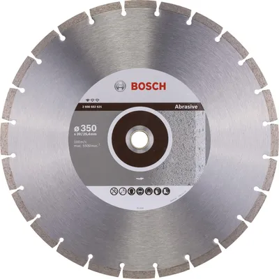 Produktbild von Diamanttrennscheibe Standard for Abrasive, 350 x 20,00/25,40 x 2,8 x 10 mm