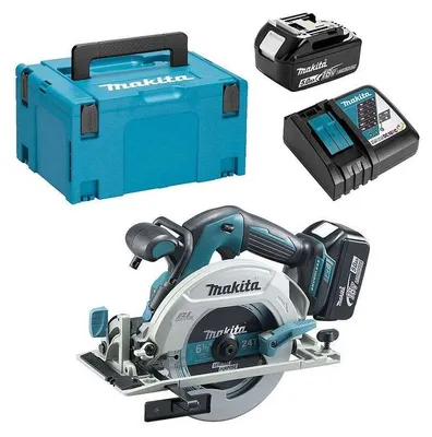 Image de Scie circulaire MAKITA DHS680RTJ 18 V Li-ion Ø 165 mm ( 2 x 5,0 Ah)