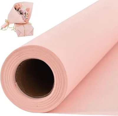 Produktbild von Peachrosa-Edelkartenpapier 35 cm x 9,8 m - Dekorationsschleife für Geschenkumhüllungen und Dekorationszwecke