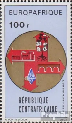 Produktbild von Briefmarken Zentralafrikanische Republik 1972 Mi 288 (kompl.Ausg.) postfrisch Europafrique