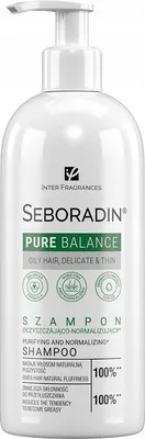 Zdjęcie produktu dla Seboradin Pure Balance Szampon do włosów oczyszczająco-normalizujący, 400 ml