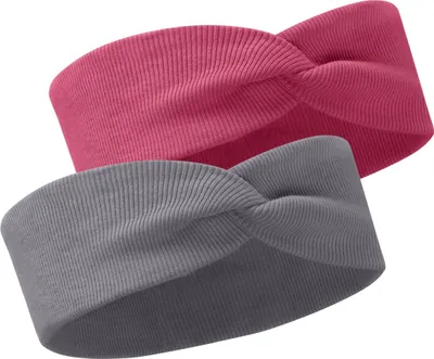 Produktbild von Bubalove | Stirnband | Haarband SET | Baumwolle | 48-52 cm | Rosa, Anthrazit | Haarbänder