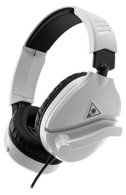 Produktbild von Turtle Beach Recon 70 Konsole Weiß Playstation Universell Einsetzbares Gaming-Headset for PS5, PS4, Xbox Series X|S, Xbox One, PC and Mobile, Kabelgebunden, Gaming, 20 - 20000 Hz, 420 g, Kopfhörer, Weiß