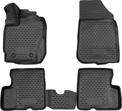 Image de 2014-2018 Tapis de sol Dacia Duster TPE noir 4 pcs