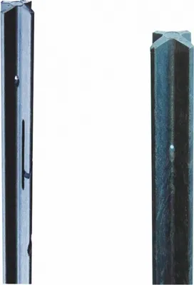 Produktbild von Recycling Weidezaun Pfahl Kreuzprofil mit Spitze 150cm