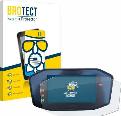 Produktbild von BROTECT Entspiegelungs Schutzglas für KTM 890 Duke R 2020 TFT Screen Schutzfolie Panzer Folie Glas Display Schutz matt