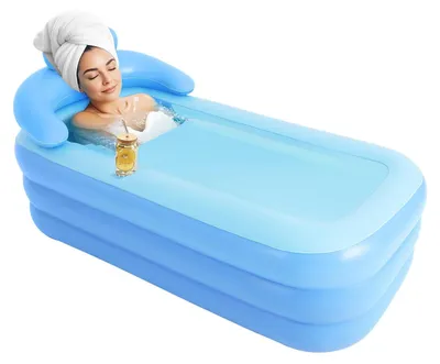 Produktbild von Aufblasbare Badewanne für Erwachsene, 160 x 84 x 64 cm