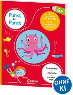 Produktbild von Punkt zu Punkt - Mit den Zahlen von 1 bis 50