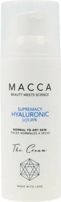 Produktbild von Macca Supremacy Hyaluronic 0,25% The Cream 50ml