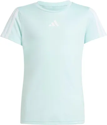 Produktbild von Adidas Jg Tr-Es 3S Tee Halmin/White Halmin/White 164