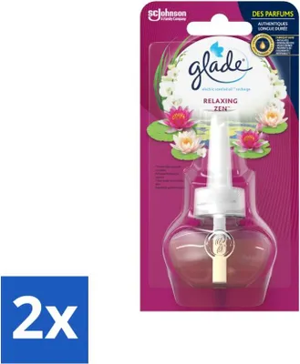 Immagine prodotto di Glade - Ricarica di olio elettrico - Rilassante Zen - Senza supporto - Confezione risparmio - 2 pezzi