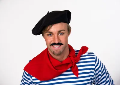 Produktbild von Baskenmütze schwarz