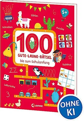 Immagine prodotto di 100 Gute-Laune-Rätsel bis zum Schulanfang