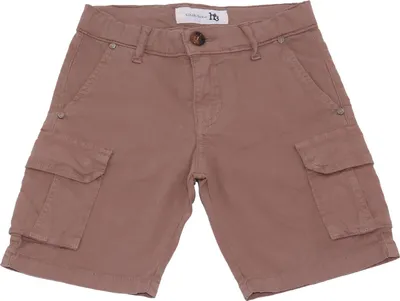 Immagine prodotto di 5029AB bermuda bimbo BOY HITCH-HIKER brown garment dyed shorts kid