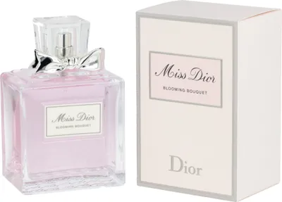 Produktbild von Dior Miss Blooming Bouquet, Frauen, 150 ml, Nicht nachfüllbare Flasche, Bergamotte, Damaszener Rose, Pfingstrose, Weißer Moschus
