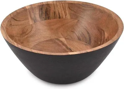 Produktbild von Famanu Holzschale aus Akazienholz - für Obst, Salate, Snacks