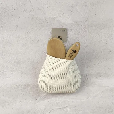 Obrázok produktu pre Nortiq T&B háčik na stenu 5 x 5 x 2,2 cm béžová hliník montáž 3M páska