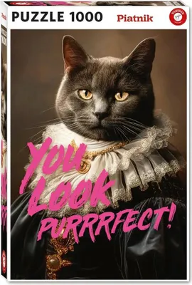 Obrázok produktu pre Vyzeráš purrrfect! 1000 dielikov puzzle