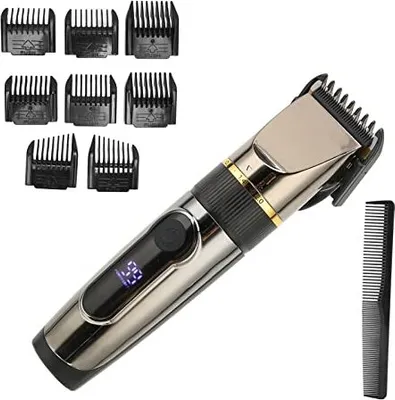 Produktbild von Haarschneider, USB LCD wasserdichtes Trimmer 2200 mah Lithiumbatterie, wiederaufladbare drahtlose Elektromarktbard, Gesicht, Nasenohr