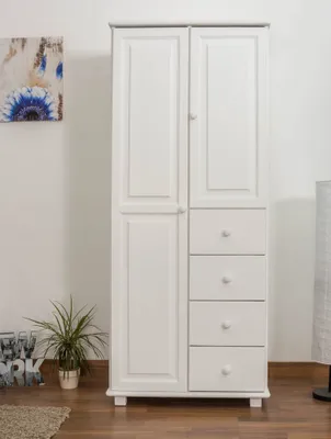 Produktbild von Kasten, Farbe: Weiß 190x80x60 cm