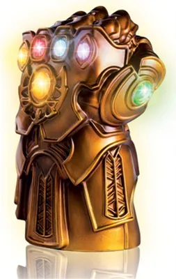 Produktbild von Marvel 3D Replik Tischlampe Thanos 25 cm
