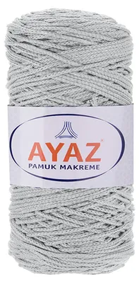 4 x 250g PAMUK MAKREME Strickwolle hellgrau