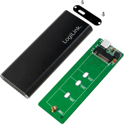 Produktbild von LogiLink Festplattengehäuse M.2 SATA USB 3.2 Gen2