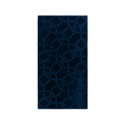 Obrázek produktu pro Plážový ručník Svilanit Ropes 80x160 cm – tmavě modrý