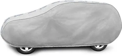 Produktbild von KEGEL Autoabdeckung Schutzhülle Grau UV-beständig Winter Sommer Allwetter wasserdicht Innenbereich Außenbereich 430-460cm 148cm 146-156cm L