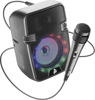 Immagine prodotto di Microfono per karaoke Altoparlante per karaoke nero (60678)