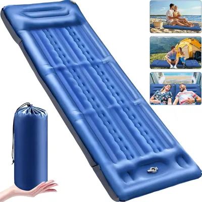 Productafbeelding van Zelfopblazende Ultraleichte Luchtmatras 12 cm Hoog voor Camping en Outdoor