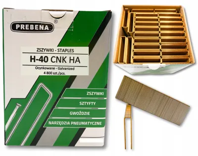 Produktbild von PREBENA H-40 Tischlerklammern Typ H/92, 40mm, 4800 Stück