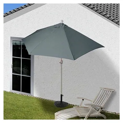Produktbild von Halbrunder Sonnenschirm Parla, Balkonschirm, UV 50+ Polyester/Alu 3kg 300cm mit Ständer