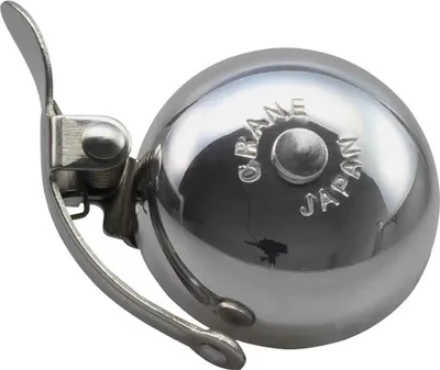 Immagine prodotto di Campanello per bicicletta Crane Bell Mini Suzu Argento Lucido 45 mm
