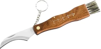 Produktbild von Herbertz Pilzmesser, Rosenholz, mit Bürste