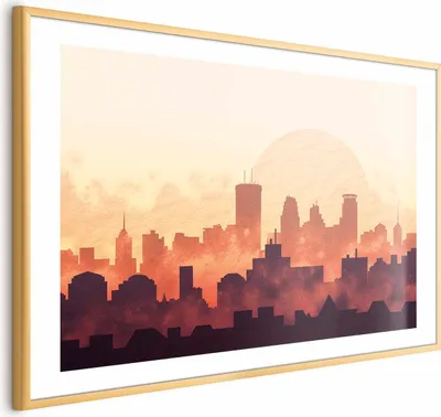 Produktbild von Posterpapier Poster - City Heat 60x40 cm Städte d-C-0096-ao-a