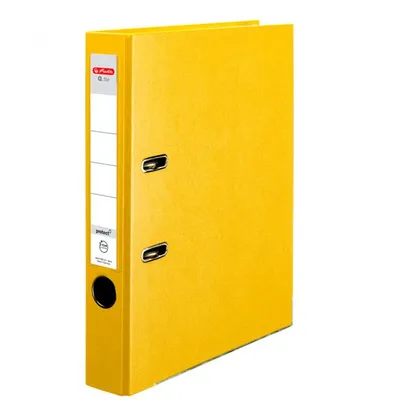 Produktbild von Segregator A4 5cm PP żółty Q file