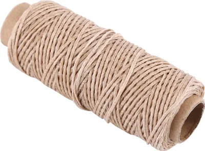 Produktbild von Flache Nähen Leder gewachst Waxing Thread Cord Leathering Craft (Khaki)