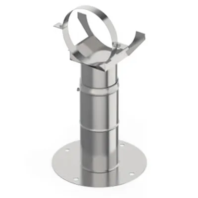 Obrázok produktu pre Teleskophalterung "Gefest-Stal" Ø 115  (400mm-750mm) Edelstahl