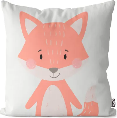 Produktbild von VOID Fuchs Tierkinder Cartoon Kissenbezug Kissenhülle Sofakissen Kissen Deko Outdoor-Kissen Dekokissen