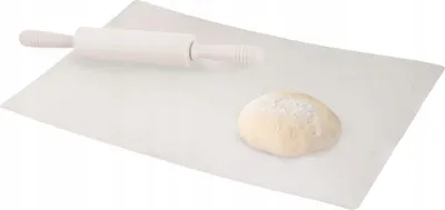 Produktbild von KADAX Küchentisch aus Silikon, große Matte + Nudelholz