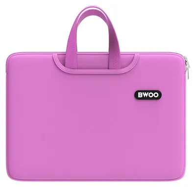 Produktbild von BWOO Neopren 15“ Schulter Laptop-Tasche rosa