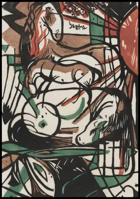Obrázek produktu pro Plakát 70 x 100 cm Zrození koní, Marc Vintage do Salonu
