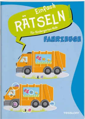 Obrázok produktu pre Einfach Rätseln! Für Kindergarten-Kids. Fahrzeuge