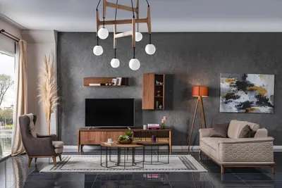 Produktbild von Garnitur Sofagarnitur Luxus 3+3+1 Sitzer Sofa Stoff Sessel Sofas Modern Braune
